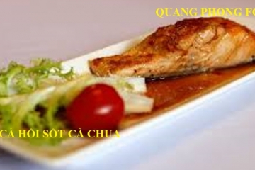 Cá Hồi sốt cà chua