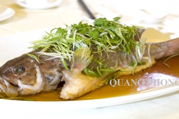 Cách làm món cá Song hấp xì dầu