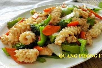 Cách làm món Mực xào