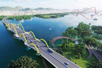 Cầu tình yêu Quảng Ninh - cây cầu nối đôi bờ Vịnh Cửa Lục