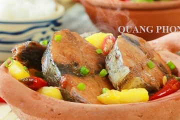 Công thức nấu món cá ngừ kho thơm